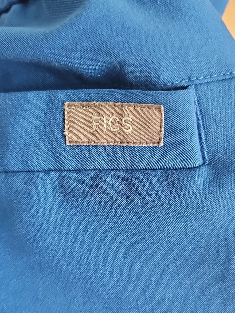 Figs Men's Royal Blue Tansen Scrub Jogger Pants with Drawstring